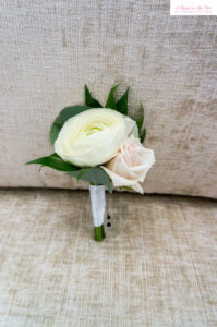 A Happily Ever After Floral, Ranunculus Boutonniere, Wedding Flowers Jacksonville, Groom Boutonniere