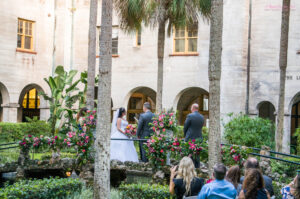 A Happily Ever After Floral, Lightner Museum Wedding Flowers, St Augustine Wedding Flowers, St Augustine Wedding, Outdoor Ceremony