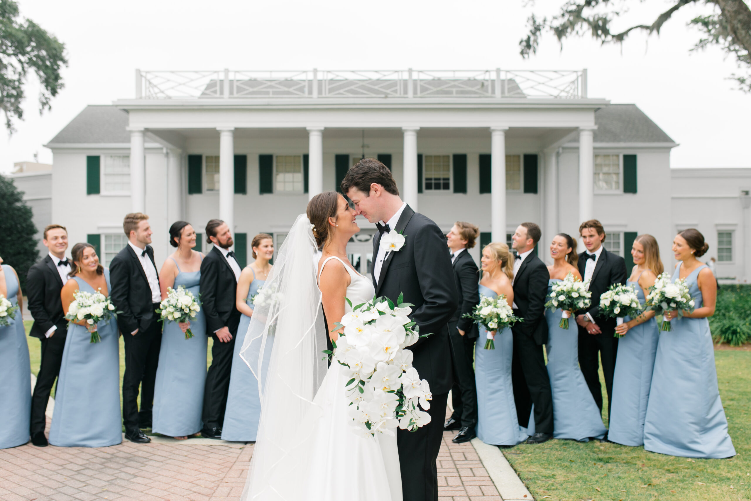 A Happily Ever After Floral, Jacksonville Wedding Florist, Wedding Florist Jacksonville, Timuquana Country Club, Orchid Bouquet, Sara Purdy Photography